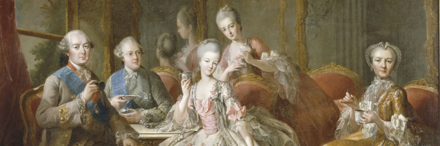 La Famille du duc de Penthièvre en 1768 ou La Tasse de Chocolat, Jean-Baptiste Charpentier le Vieux