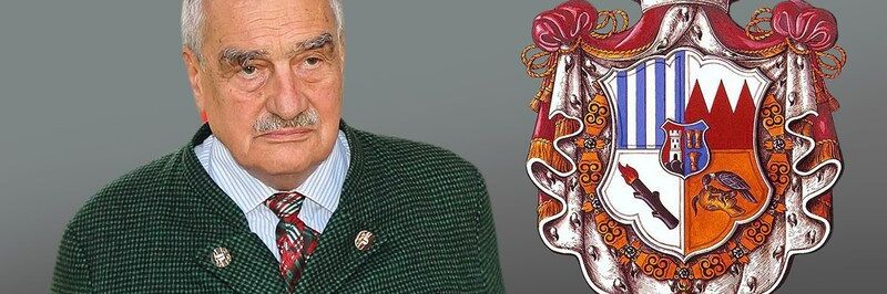 Karl Schwarzenberg : toujours tourné vers l'Europe. Les armoiries familiales signifient : Seulement ce qu'il faut !