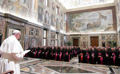 Jubilé des Représentants Pontificaux,  salle Clémentine, palais Apostolique, Vatican